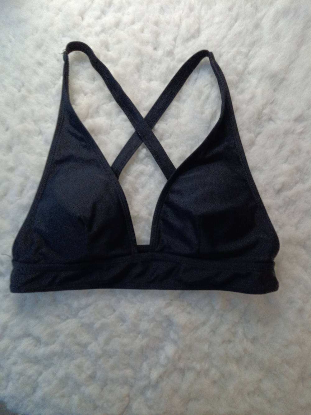 Black Crisscross Bralette - Women's Intimates